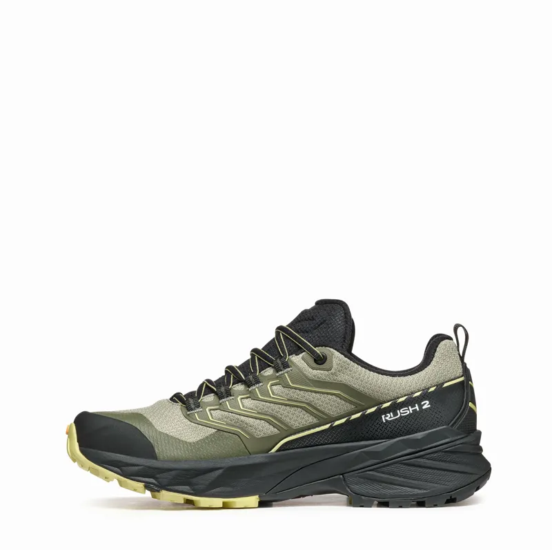 Scarpa Womens Rush GTX 2 Shoes - Sage-Dusty Yellow-2